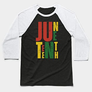 Juneteenth Baseball T-Shirt